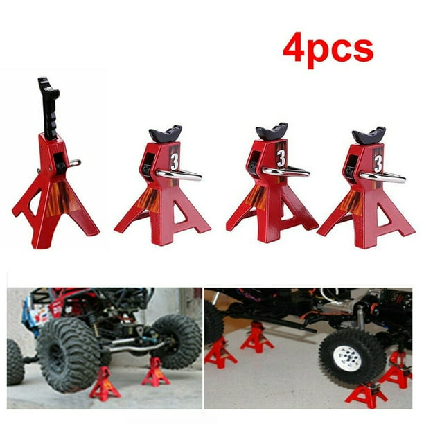 Details about / 1x Metal Jack Pad Jack Stand Tool fit for SCX10 D90 1//10 RC Crawler Car New